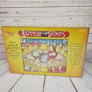 Battle of the Sexes 1997 University Games Board Game Sealed